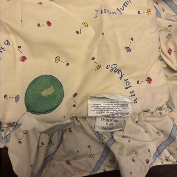 Vintage Classic Pooh 1999 Crib Bedding Comforter - Picture 4 of 6